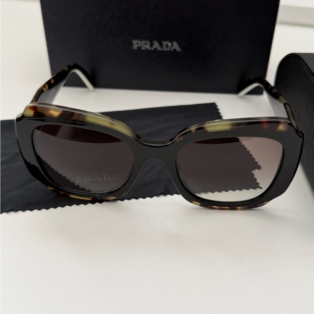 Prada Tortoise Shell Sunglasses - Picture 8 of 16